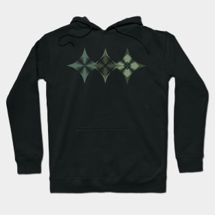 ornamental star shaped geometric Hoodie